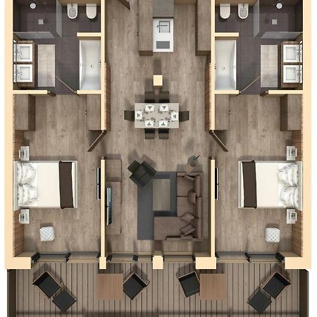 Gardena Chalets โอติเซ ภายนอก รูปภาพ
