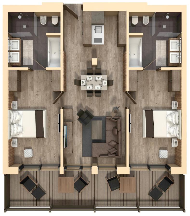 Gardena Chalets โอติเซ ภายนอก รูปภาพ